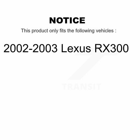 Ameribrakes Front Ceramic Disc Brake Pads For 2002-2003 Lexus RX300 NWF-PRC930